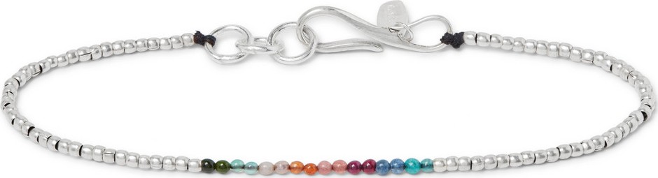 Paul Smith Bead and Silver-Tone Bracelet Paul Smith Bead and Silver-Tone Bracelet