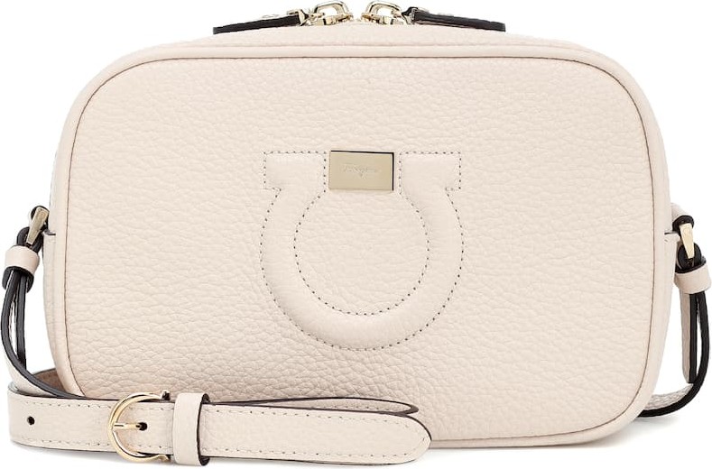 Salvatore Ferragamo City CC leather camera bag