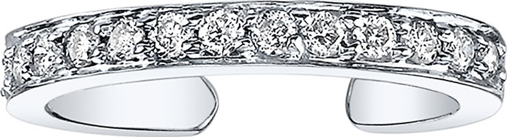 Anita Ko 18k White Gold Diamond Ear Cuff (Single)