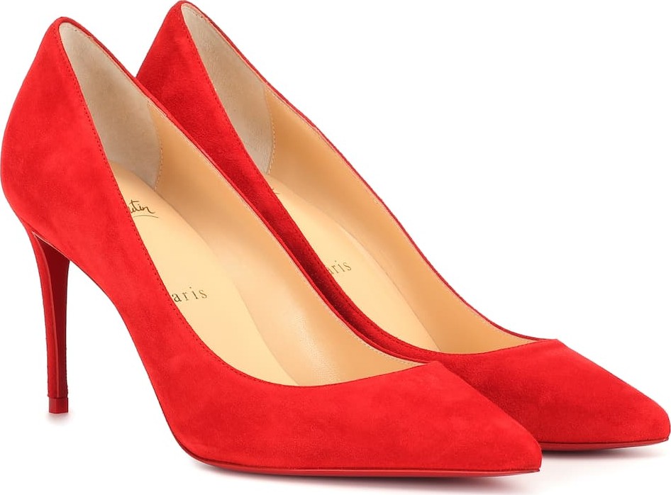 Christian Louboutin Kate 85 suede pumps