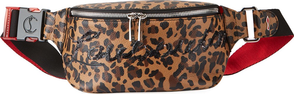 Christian Louboutin Marie Jane Leopard Belt Bag
