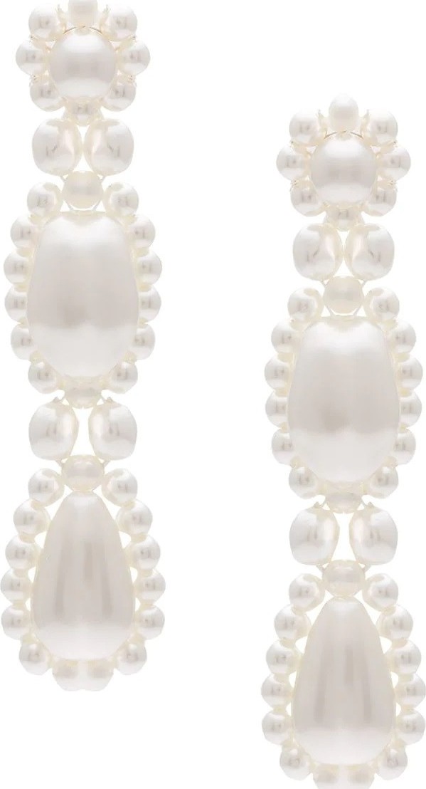 Simone Rocha Tripple Drop Earrings