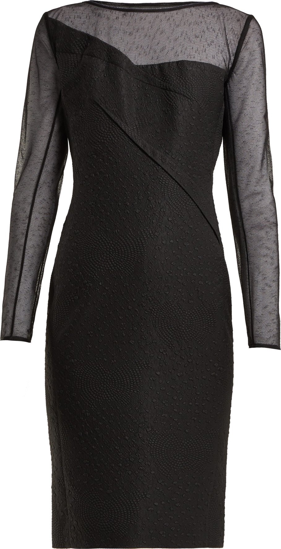 Roland Mouret Magnolia silk-blend jacquard dress