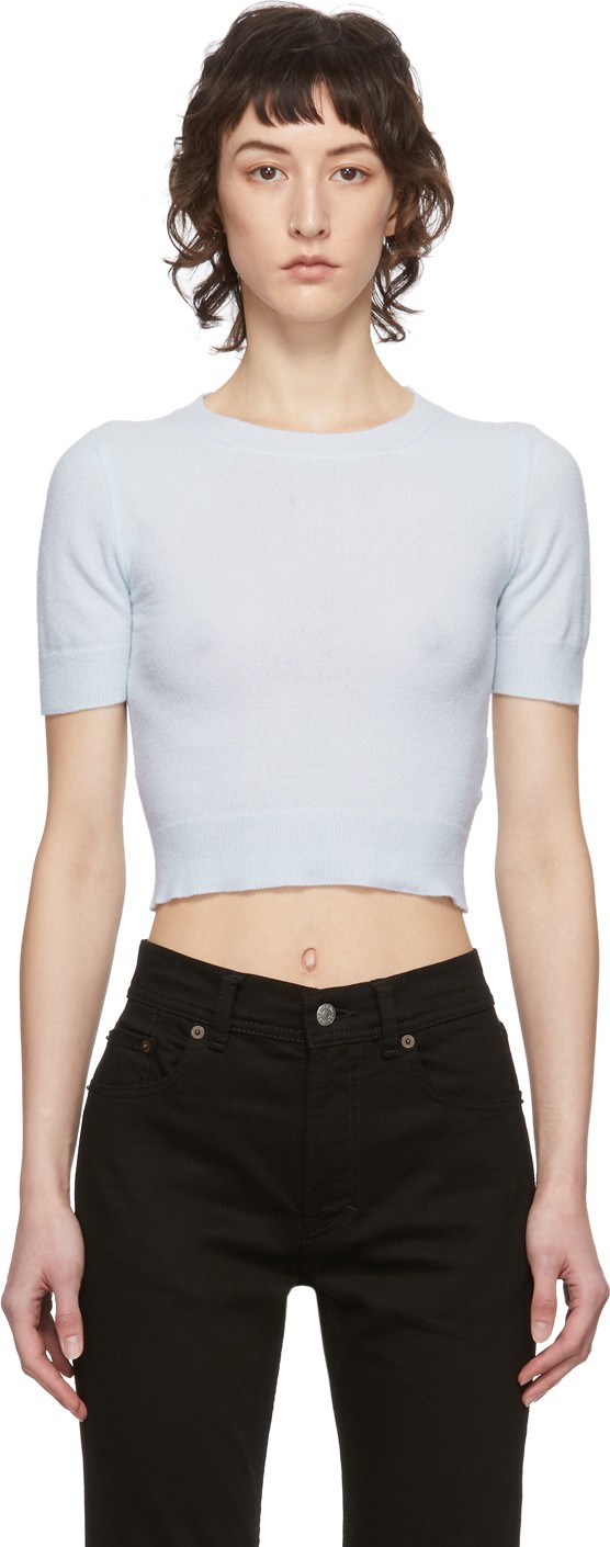 Acne Studios Blue Light Towel Kambra Sweater