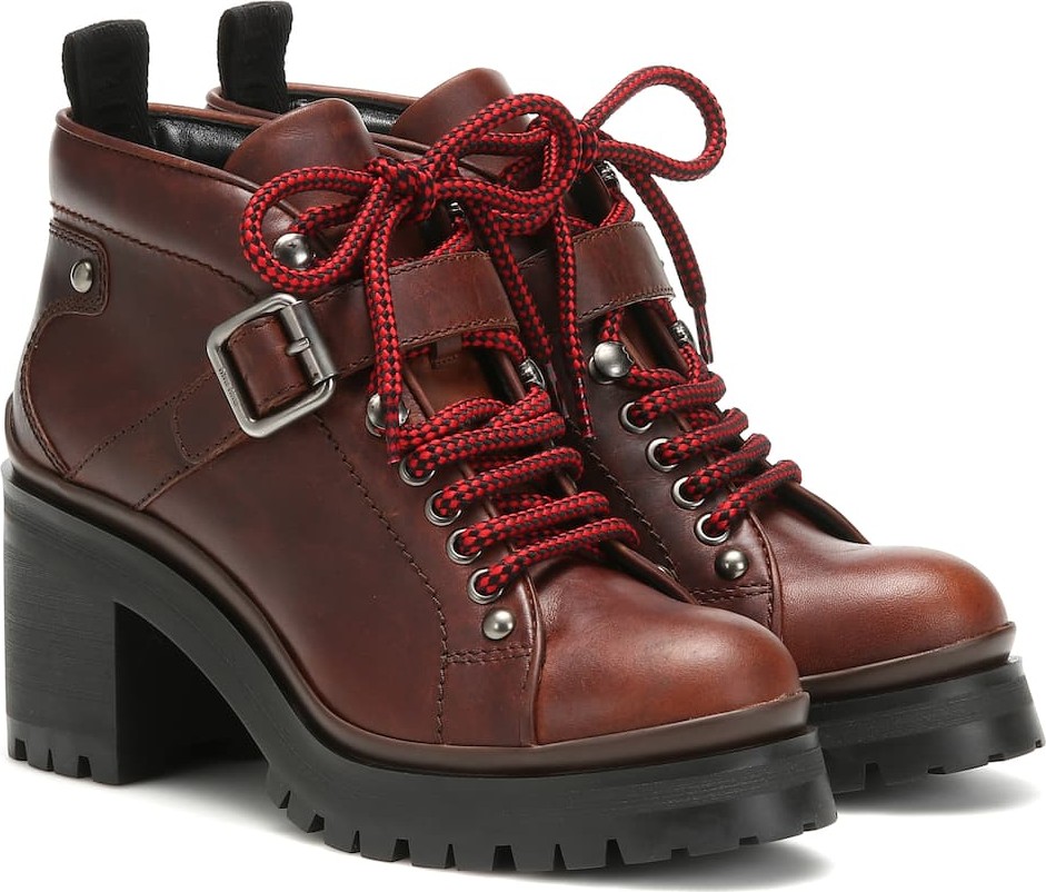 Miu Miu Leather ankle boots