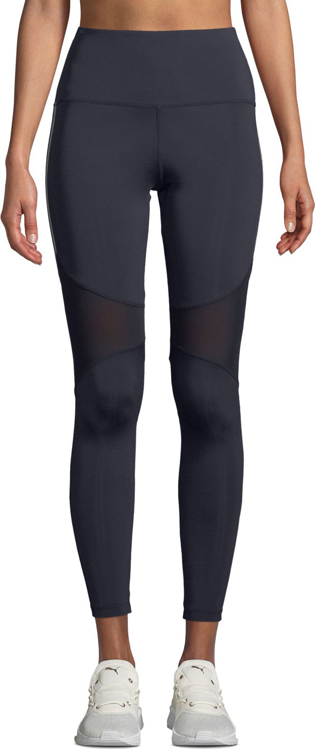Nylora Dorian High-Rise Mesh Panel Activewear Leggings