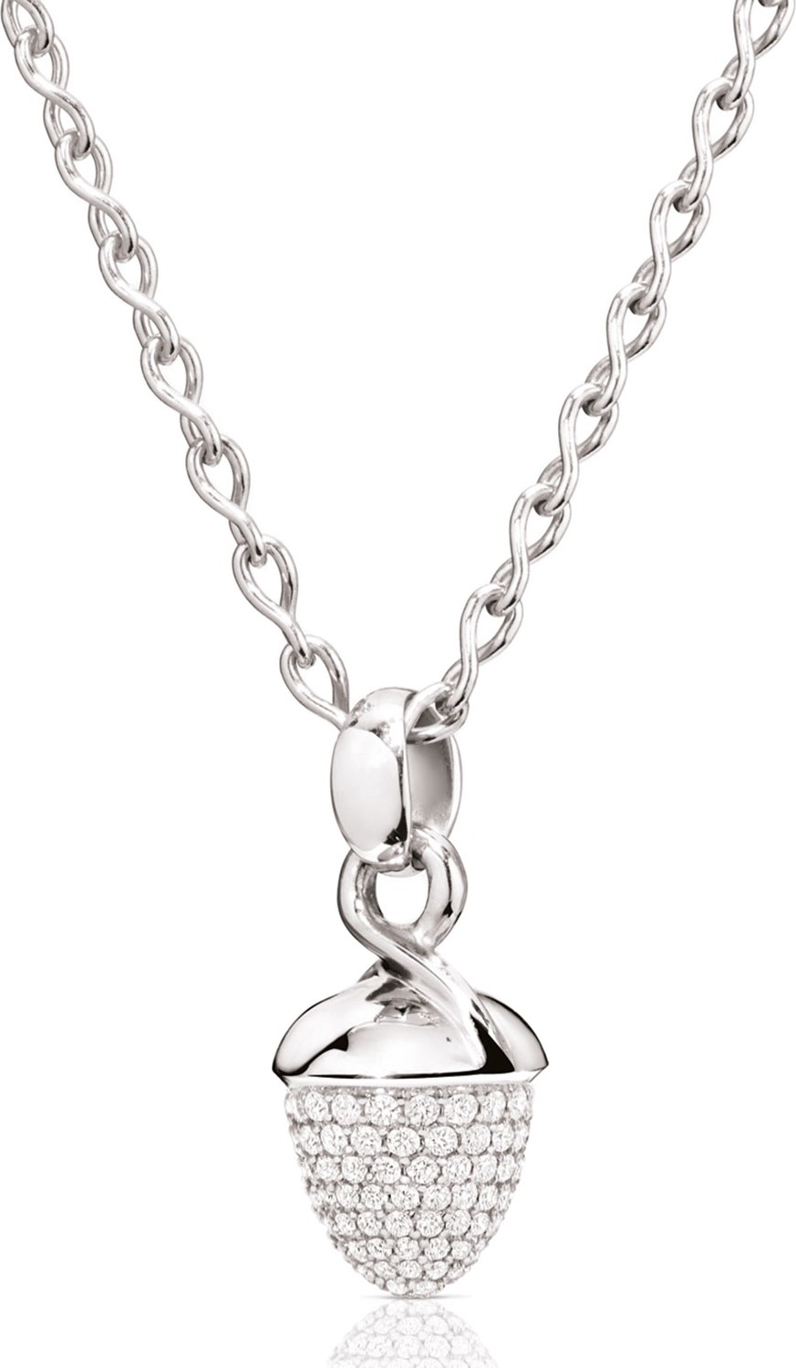 Tamara Comolli Mikado Bouquet 18K White Gold Pave Diamond Pendant