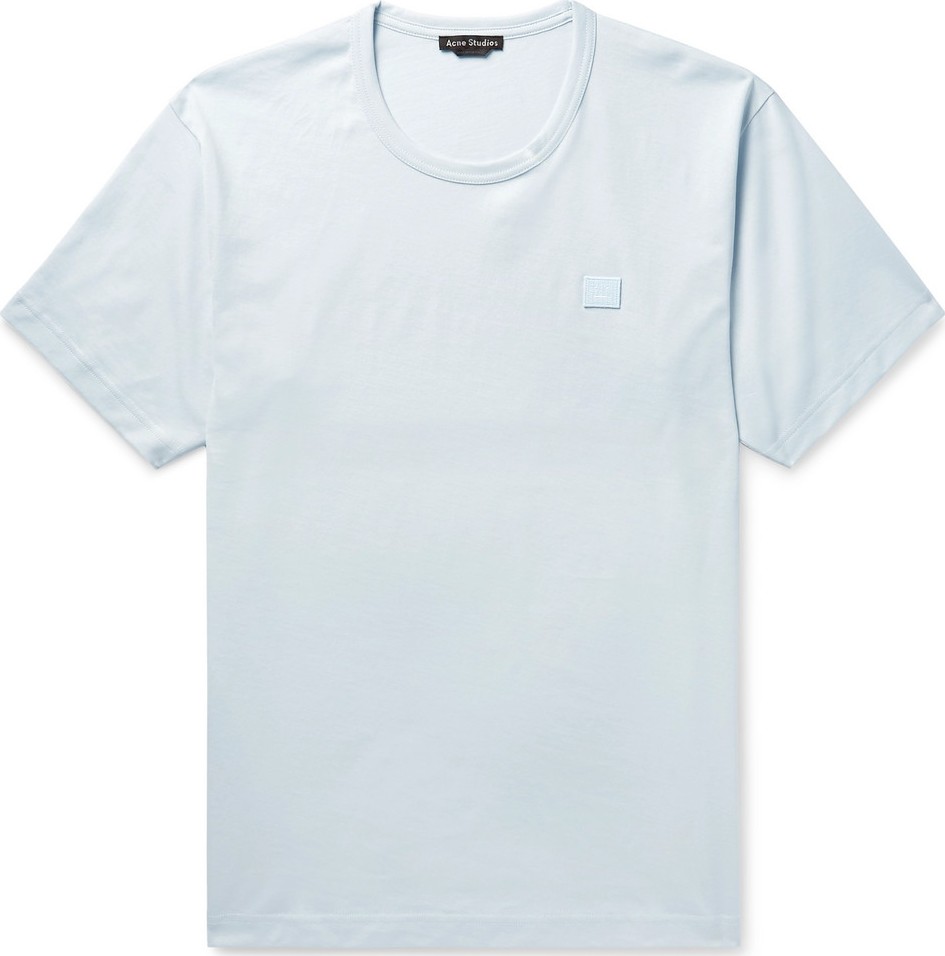 Acne Studios Nash Logo-Appliquéd Cotton-Jersey T-Shirt
