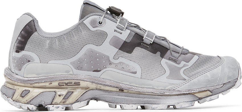 11 By Boris Bidjan Saberi Grey Salomon Edition Bamba 5 Sneakers