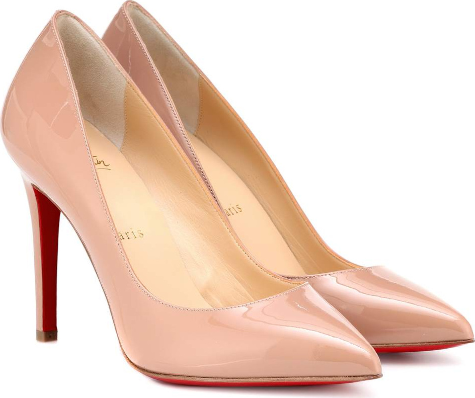 Christian Louboutin Pigalle 100 patent leather pumps