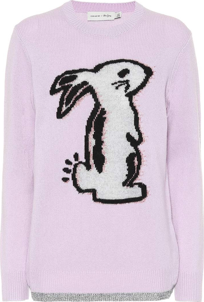 COACH x Selena Gomez Bunny sweater