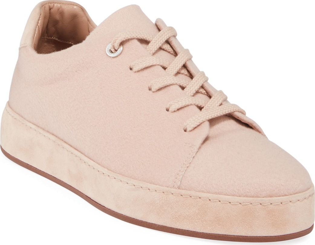 Loro Piana Nauges Cashmere Sneakers