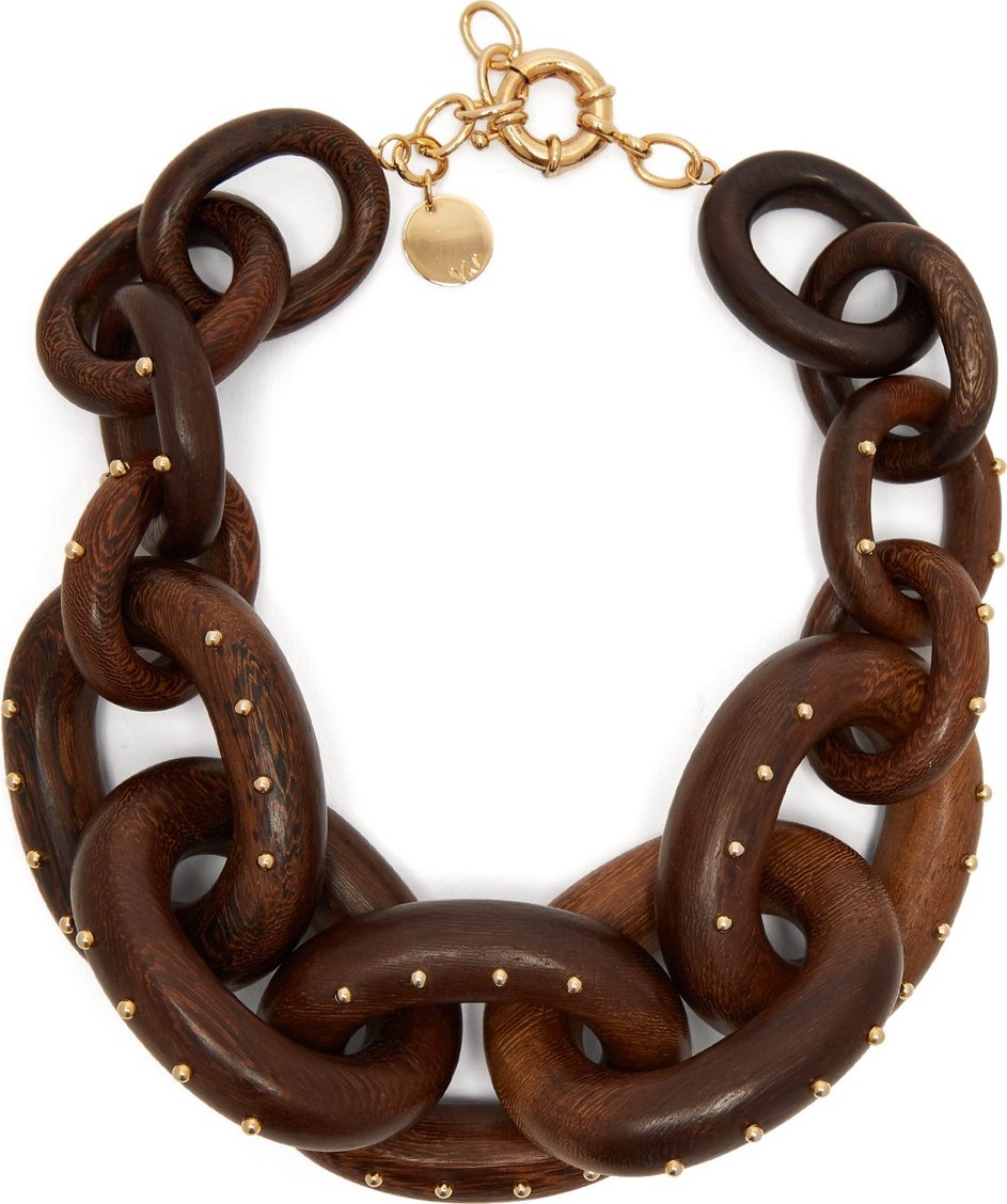 Vanda Jacintho Chunky chain-link necklace