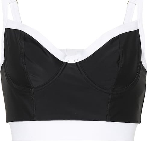 Balmain Bustier bikini top