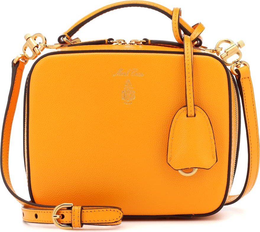 Mark Cross Laura leather shoulder bag