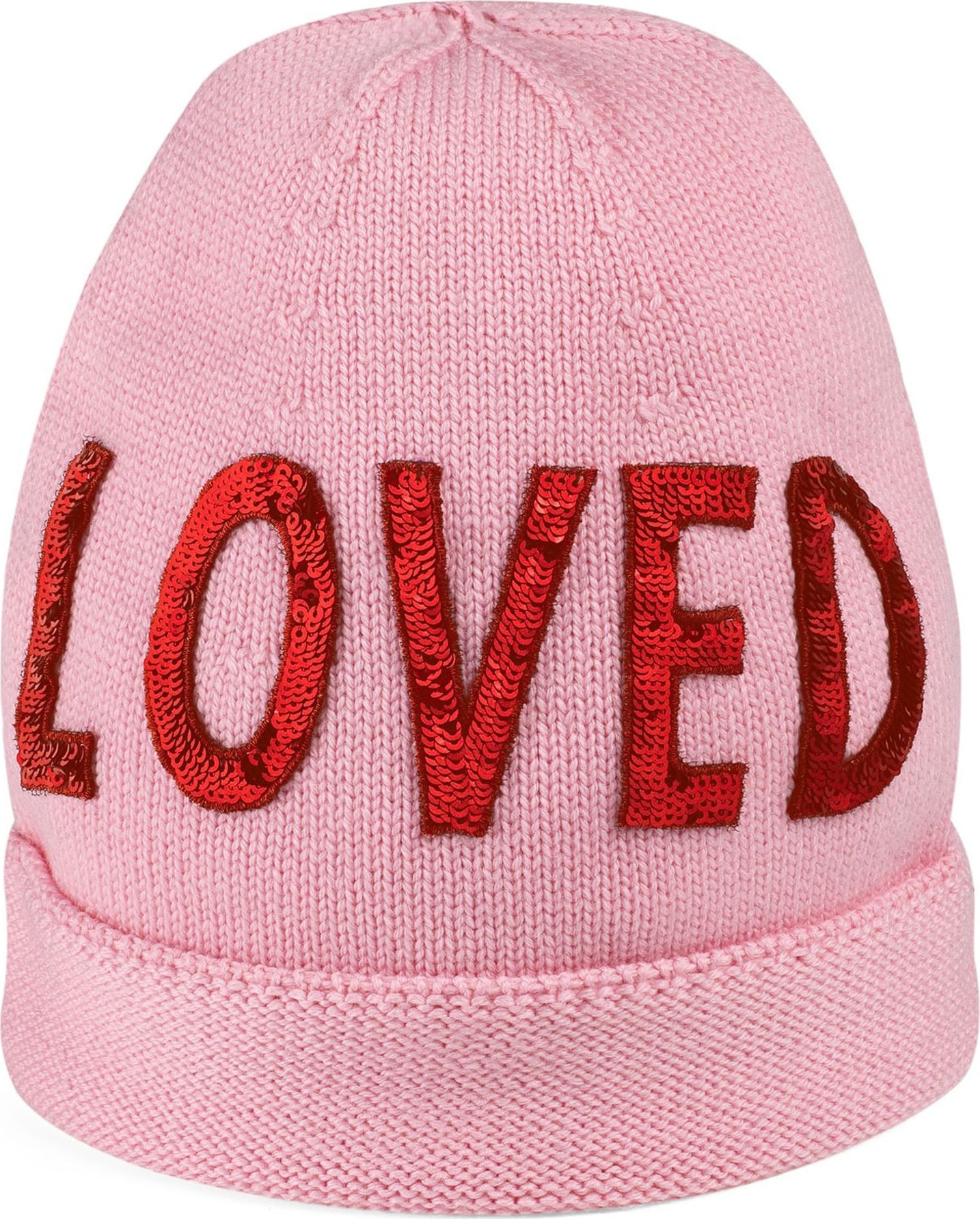 Gucci Loved Sequin Wool Beanie