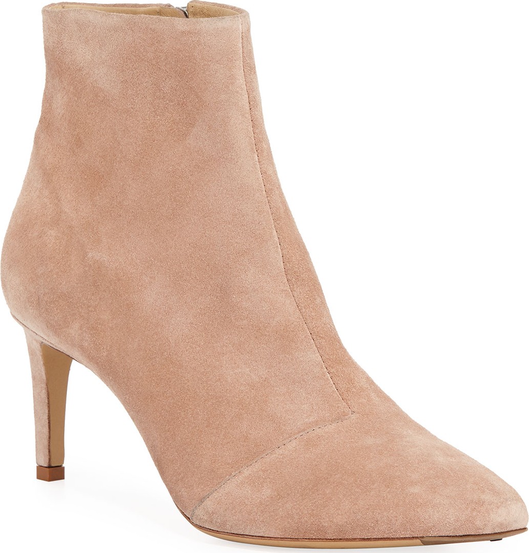 Rag & Bone Beha Suede Zip-Up Booties