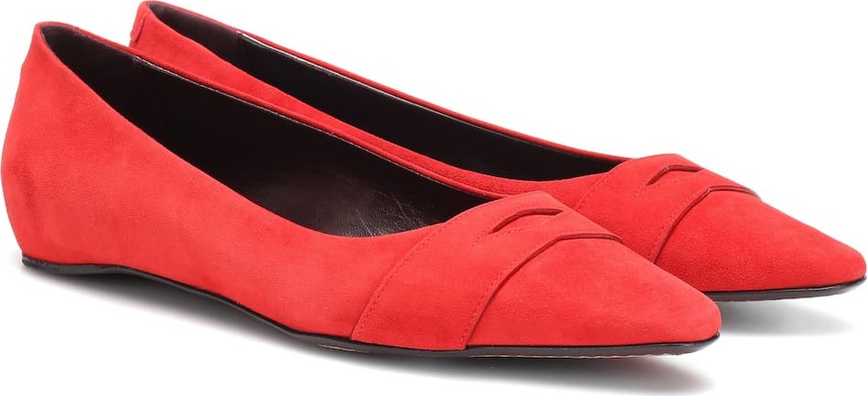 Bougeotte Suede ballet flats