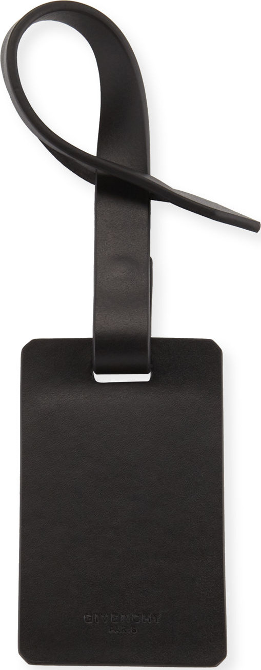 Givenchy Horizon Smooth Leather Luggage Tag