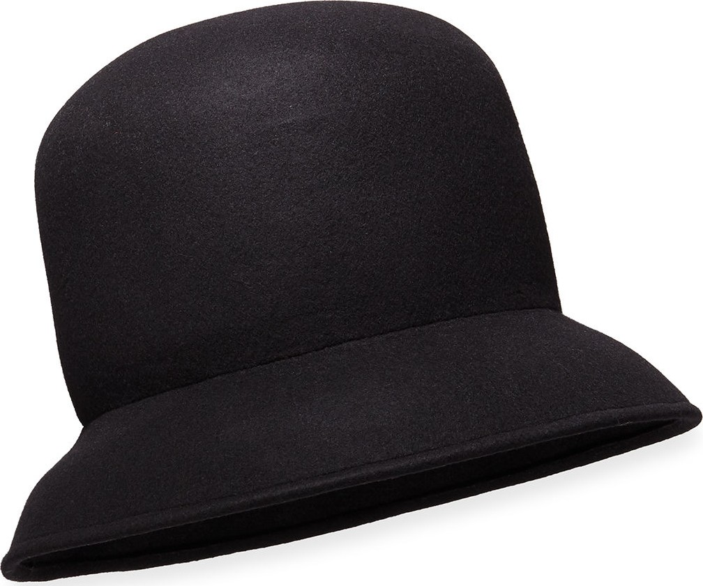Nina Ricci Brushed-Wool Cloche Hat
