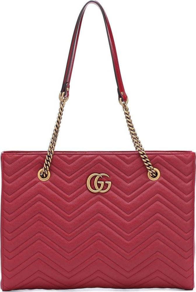 Gucci GG Marmont Medium matelassé leather tote