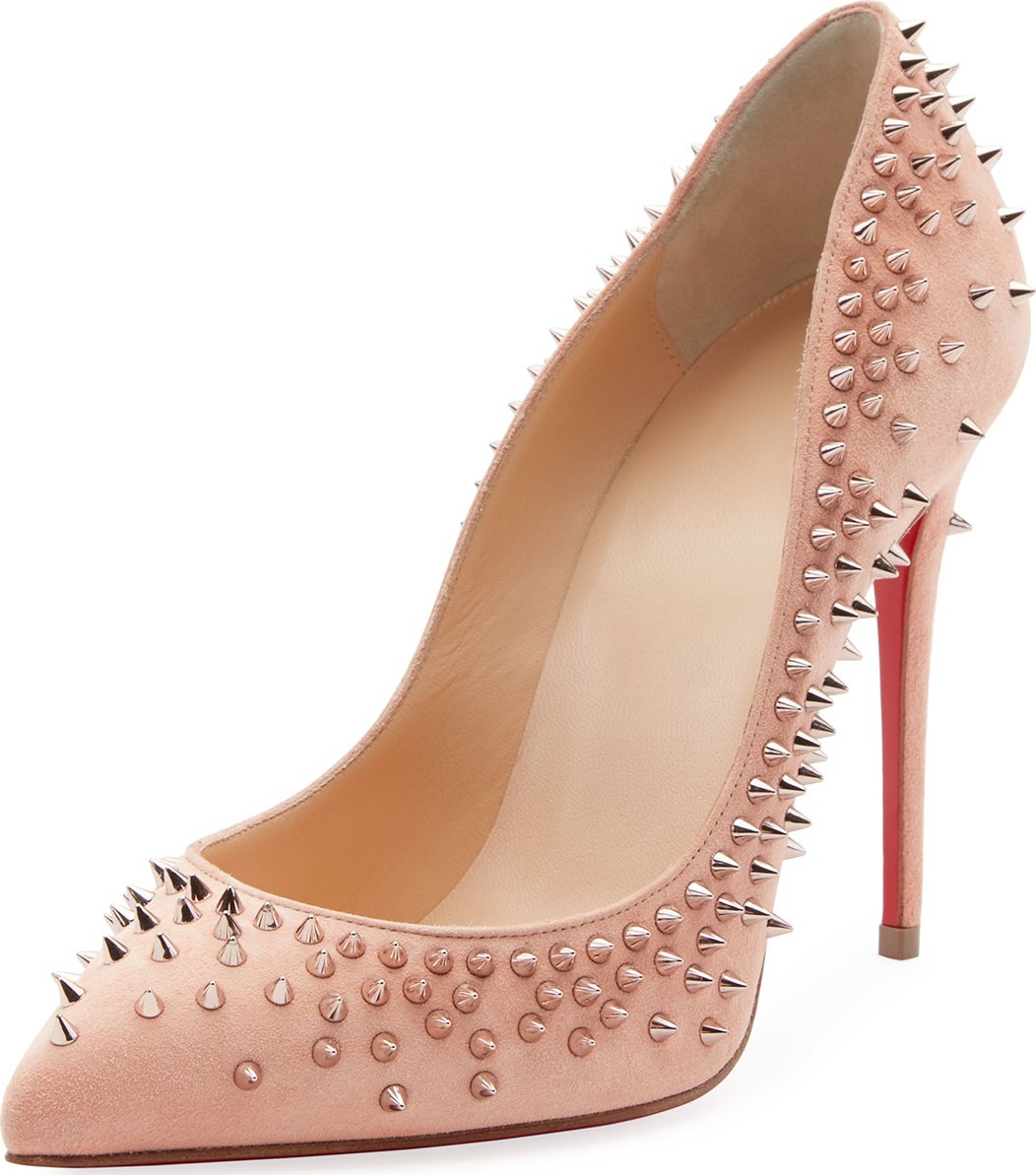Christian Louboutin Escarpic Spike 100mm Red Sole Pump