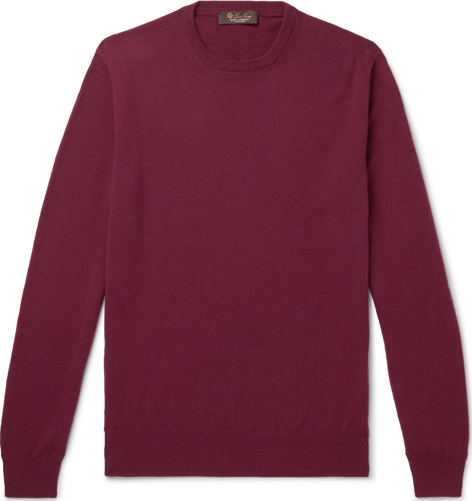 Loro Piana Slim-Fit Baby Cashmere Sweater