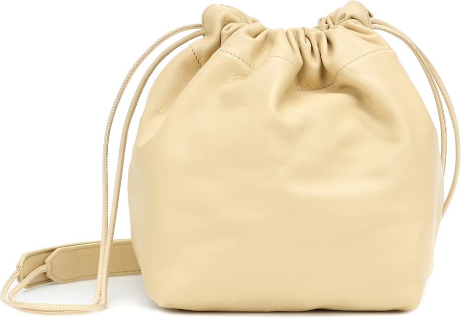 Jil Sander Leather bucket bag