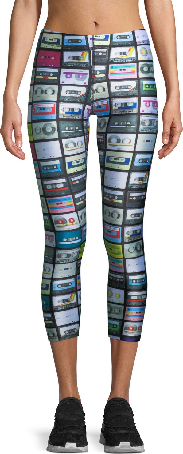 Terez Mixtapes 2.0 Capri Leggings