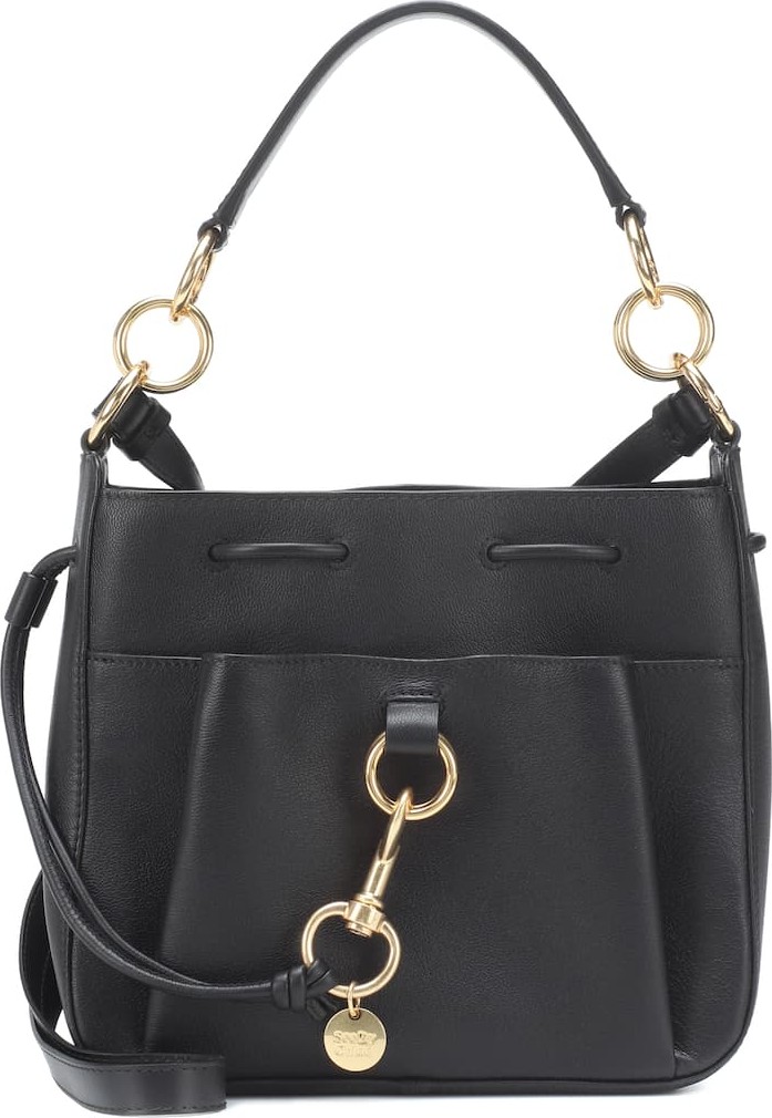 See By Chloé Tony Small leather bucket bag