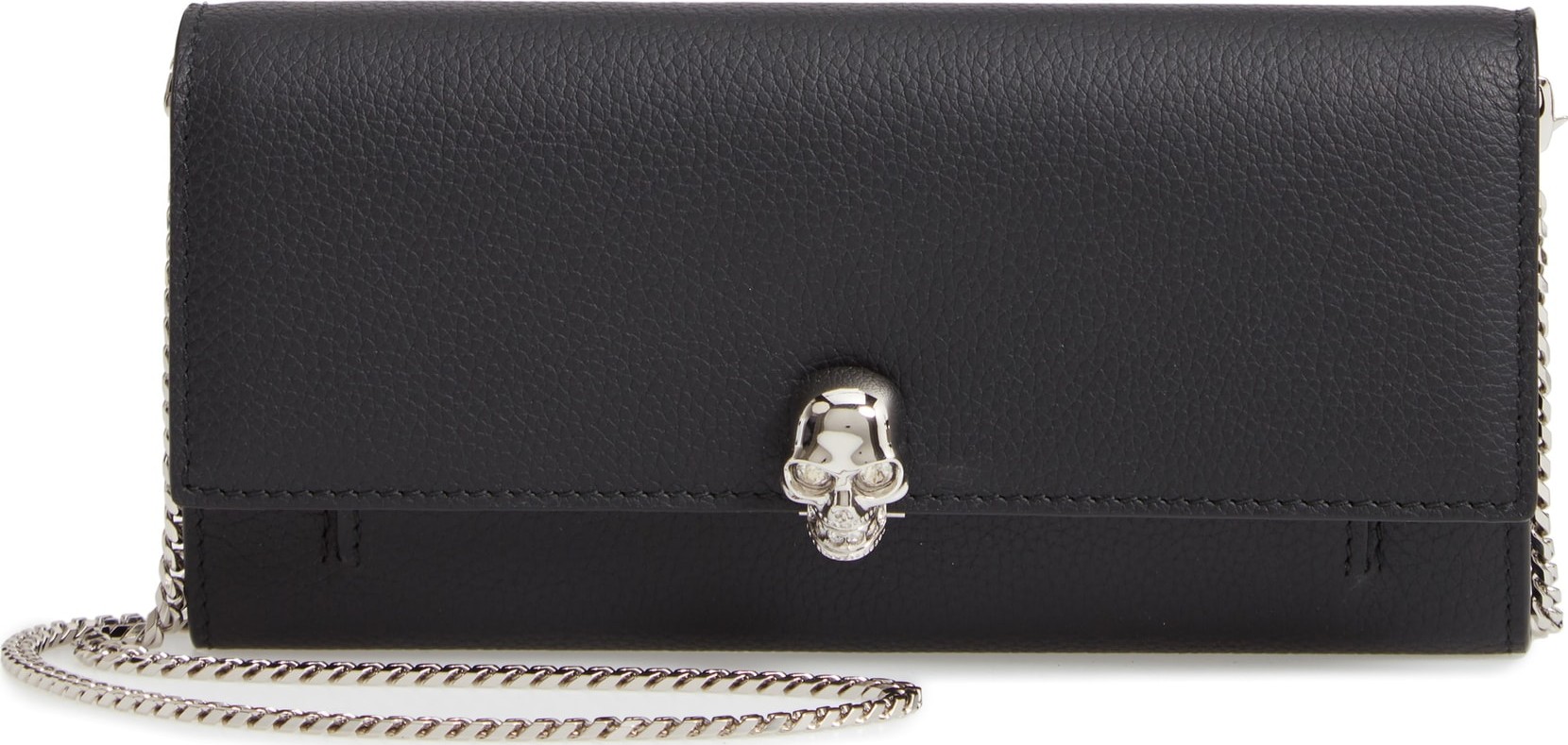 Alexander McQueen Skull Wallet on a Chain