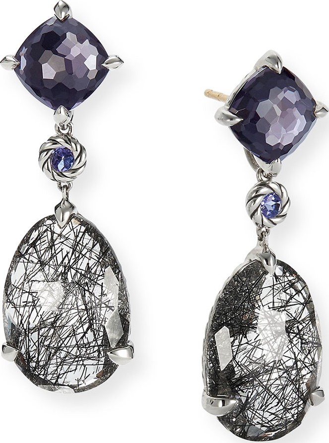 David Yurman Chatelaine Triple Drop Earrings