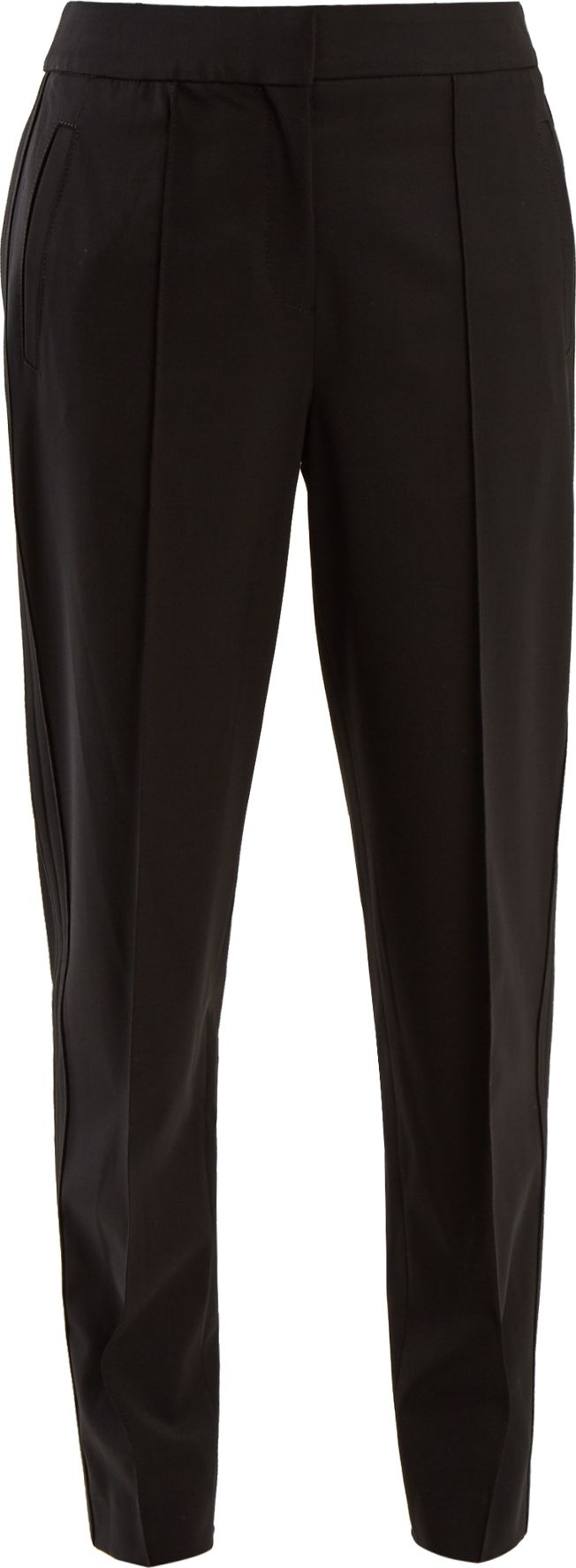 Proenza Schouler Tapered-leg wool-blend trousers