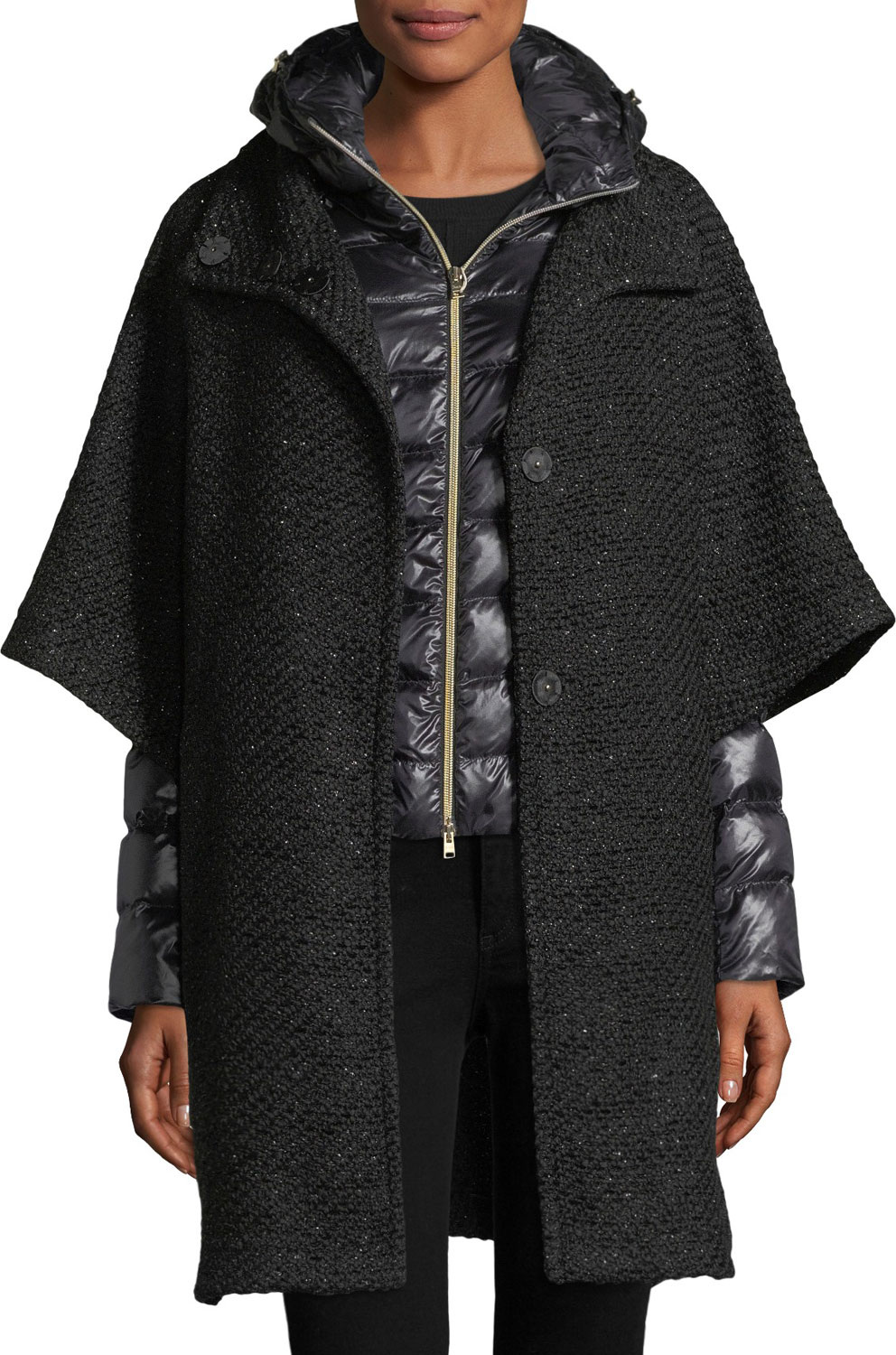 Herno 3-in-1 Cape Puffer Coat