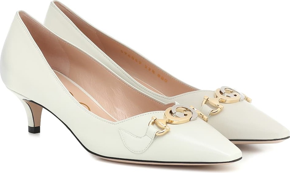 Gucci Gucci Zumi leather pumps