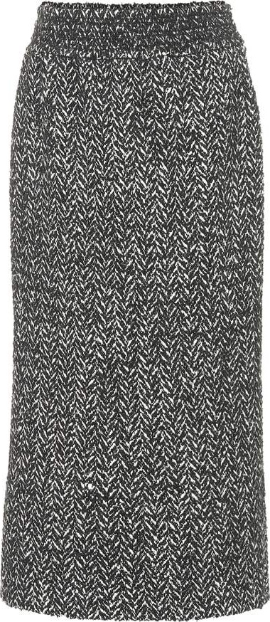 Miu Miu Wool and alpaca blend pencil skirt