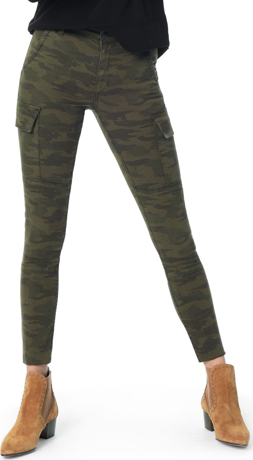 Joe's Jeans The Charlie Raw-Hem Skinny Camo Cargo Jeans