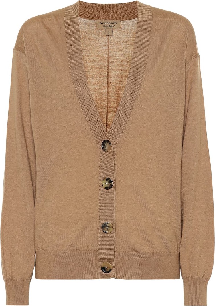Burberry London England Merino wool cardigan