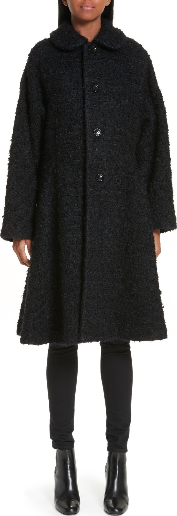 Comme Des Garcons Wool Blend Coat