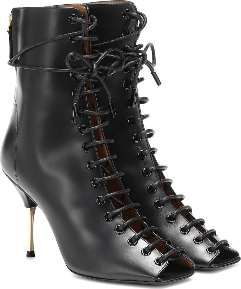 Petar Petrov Siena lace-up leather ankle boots