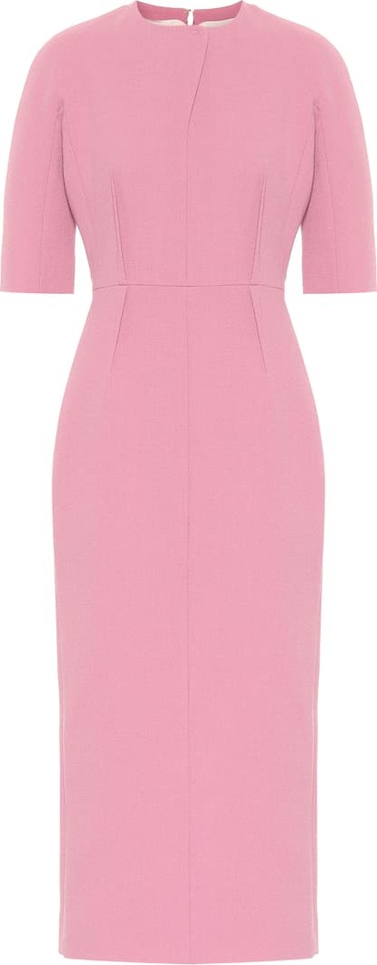 Emilia Wickstead Trista wool crêpe dress