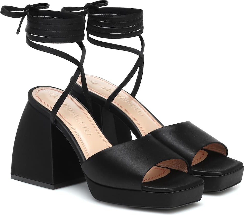 Nodaleto Exclusive to Mytheresa – Bulla Marshall satin sandals