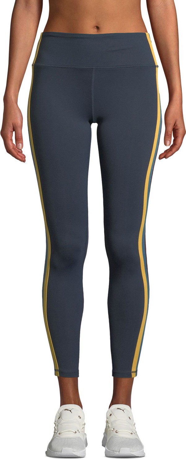 Spiritual Gangster Side-Stripe High-Waist Activewear Tights