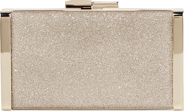 Jimmy Choo J Box Glittered Clutch Bag