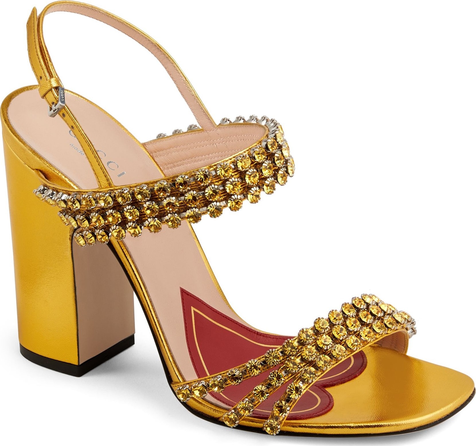 Gucci Bertie Jewel Sandal