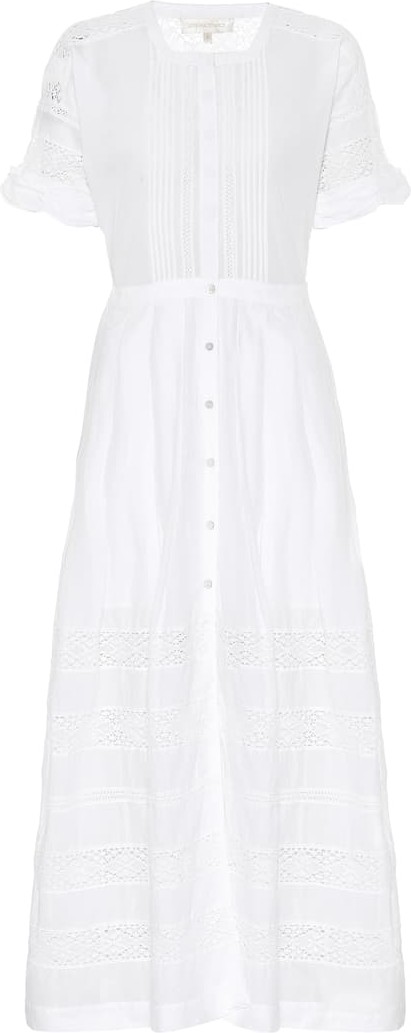LOVESHACKFANCY Edie cotton maxi dress