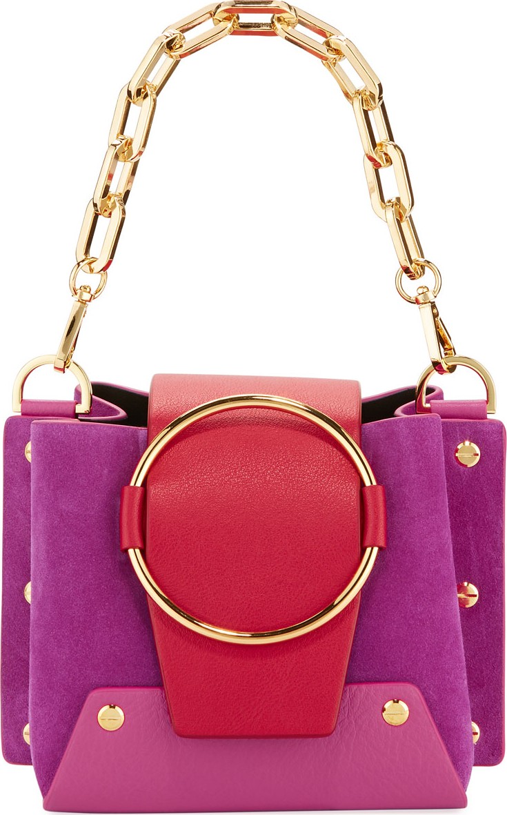 Yuzefi Mini Delila Colorblock Crossbody Bag