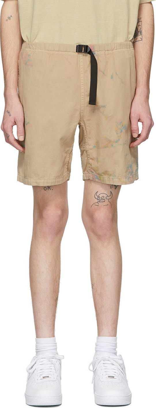 John Elliott Tan Mountain Shorts
