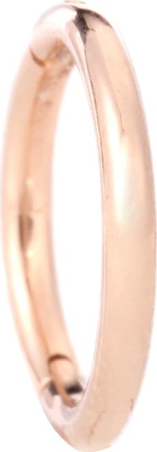 Maria Tash Plain Ring 14kt rose gold earring