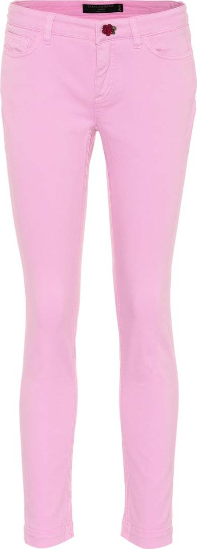 Dolce & Gabbana Embellished skinny jeans